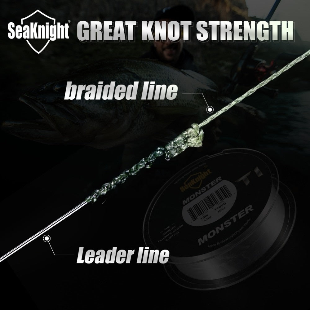 SeaKnight Brand TriPoseidon Series 4 Strands 300M PE Braided Fishing Line 8-60LB Multifilament Fishing Line Smooth Carp Fishing